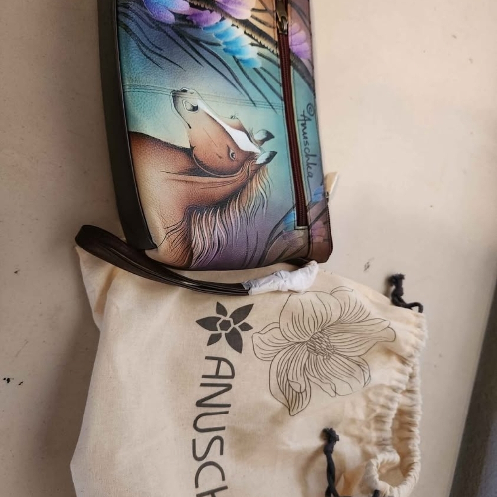 Anuschka Horse Design Handbag